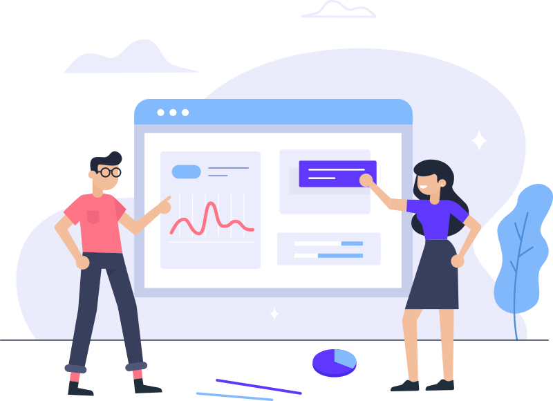 Illustration infographic design