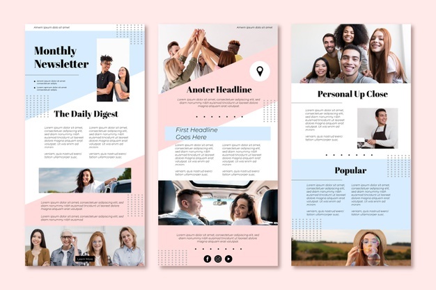 Template design